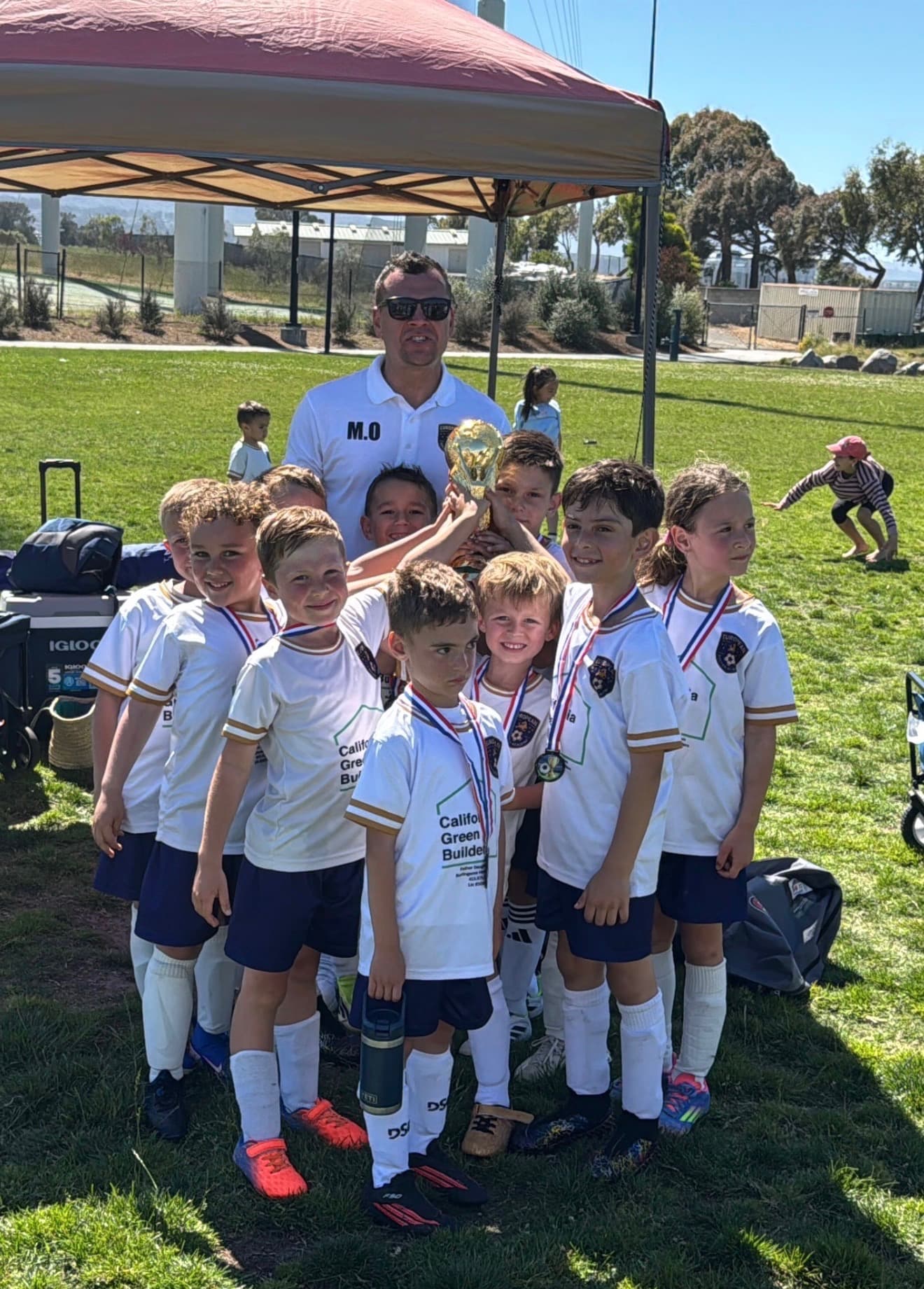 Past weekend, our U-8 and U-10 teams took part in a local tournament.